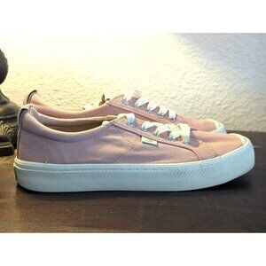 Cariuma Womens Pink Canvas Sneakers Size 8 Sustainable Style Endless Comfort